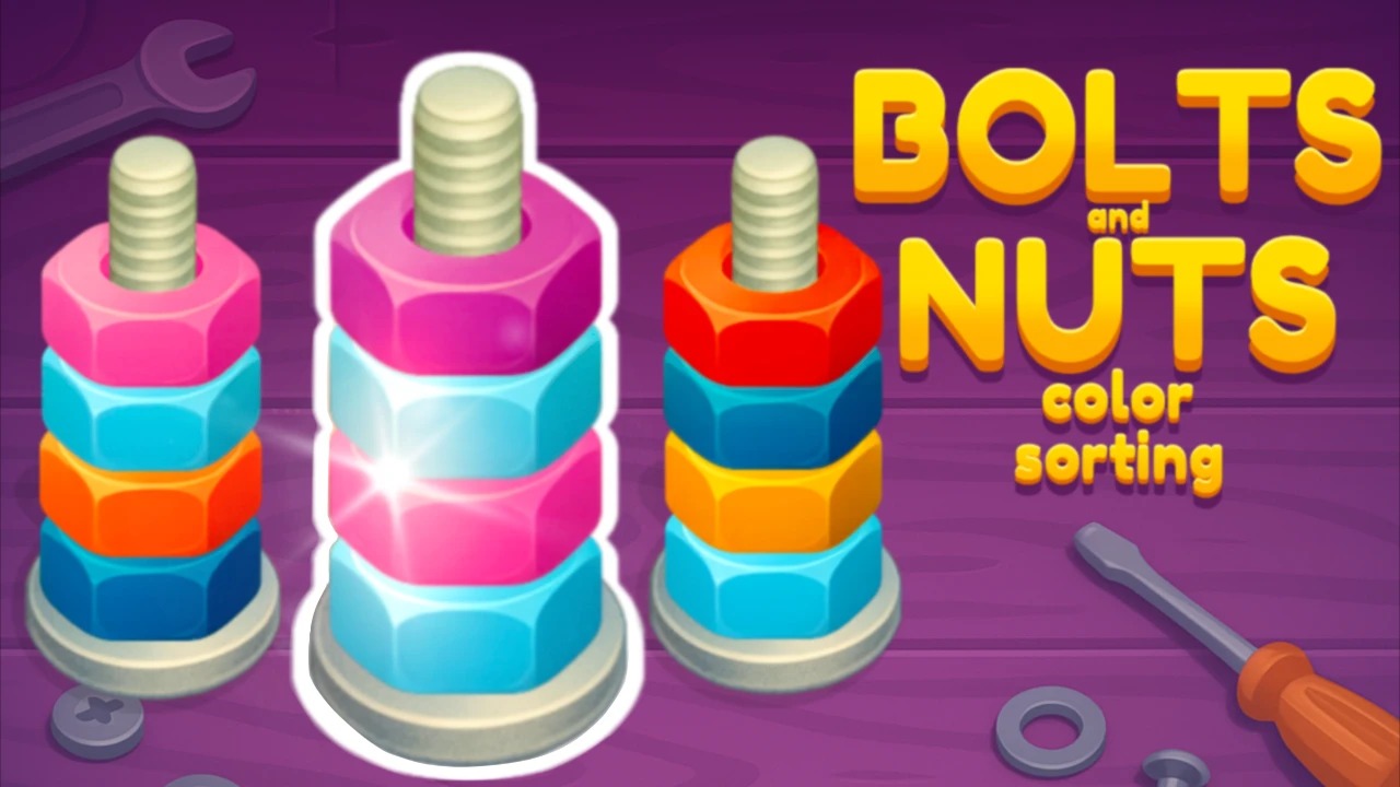 Image Bolts and Nuts - Sorting